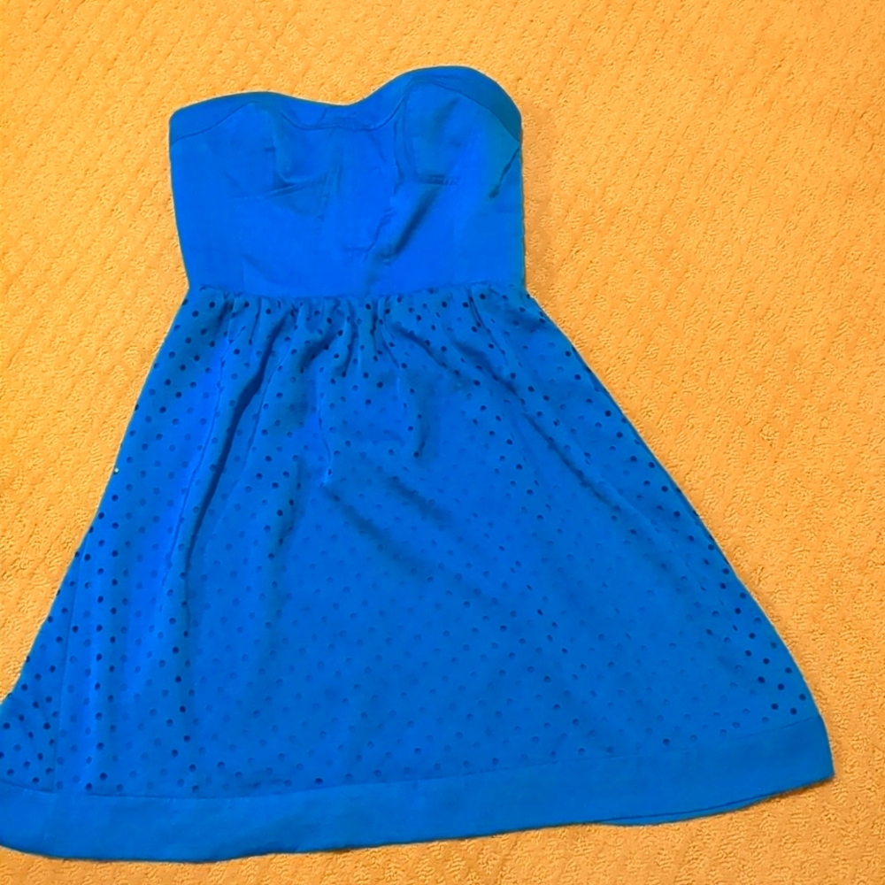 Rebecca Taylor Strapless Part Dress